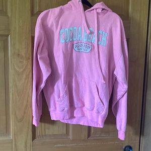 Ron Jon Hoodie, pink, size medium